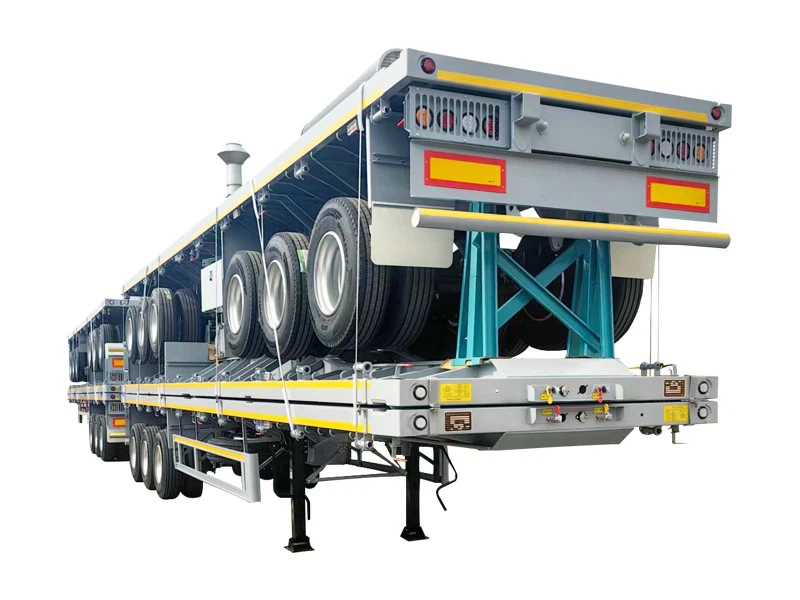 8.415m Mobile BESS Container Flatbed Semi-Trailer factory