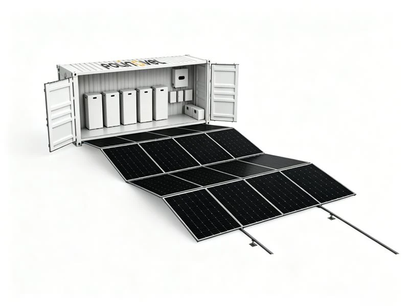 Foldable Solar Container System
