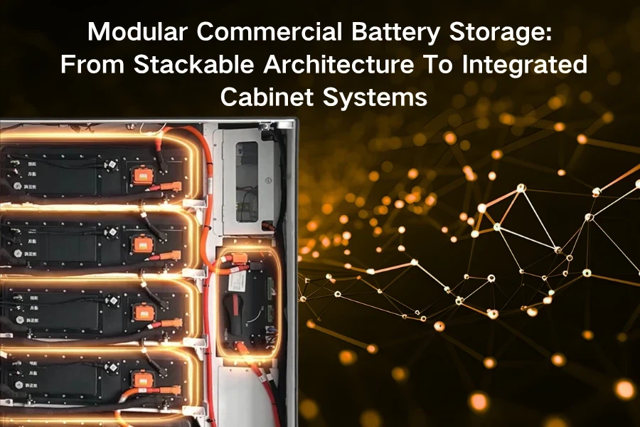 Modular Commercial Battery Storage: From Stackable Architecture To Integrated...