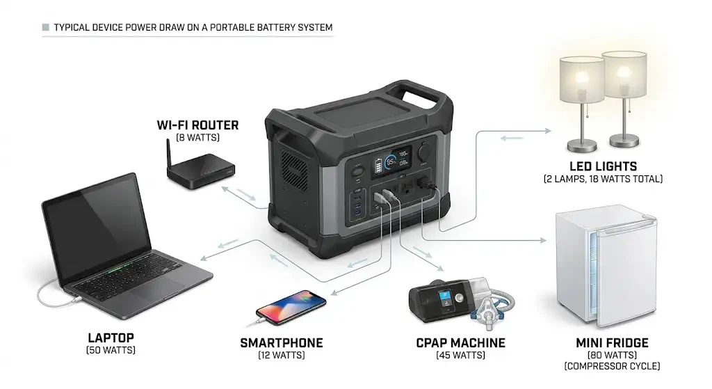 Portable Battery Storage: What It Powers