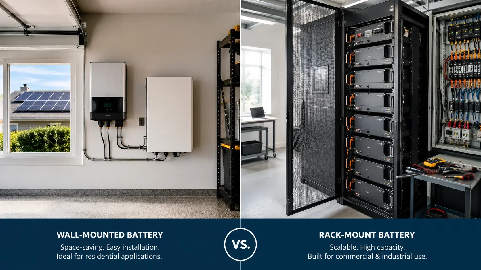 Wall Mount vs Rack Mount Battery: Which Is Right?