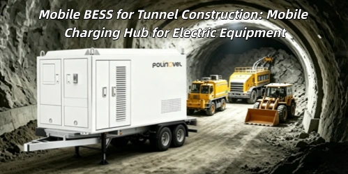 Mobile BESS for Tunnel Construction: Mobile Charging Hub for Electric Equipment