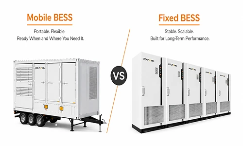 Mobile BESS vs Fixed BESS: How to Choose the Right Storage System