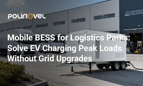 Mobile BESS for Logistics Parks: Solve EV Charging Peak Loads Without Grid Up...