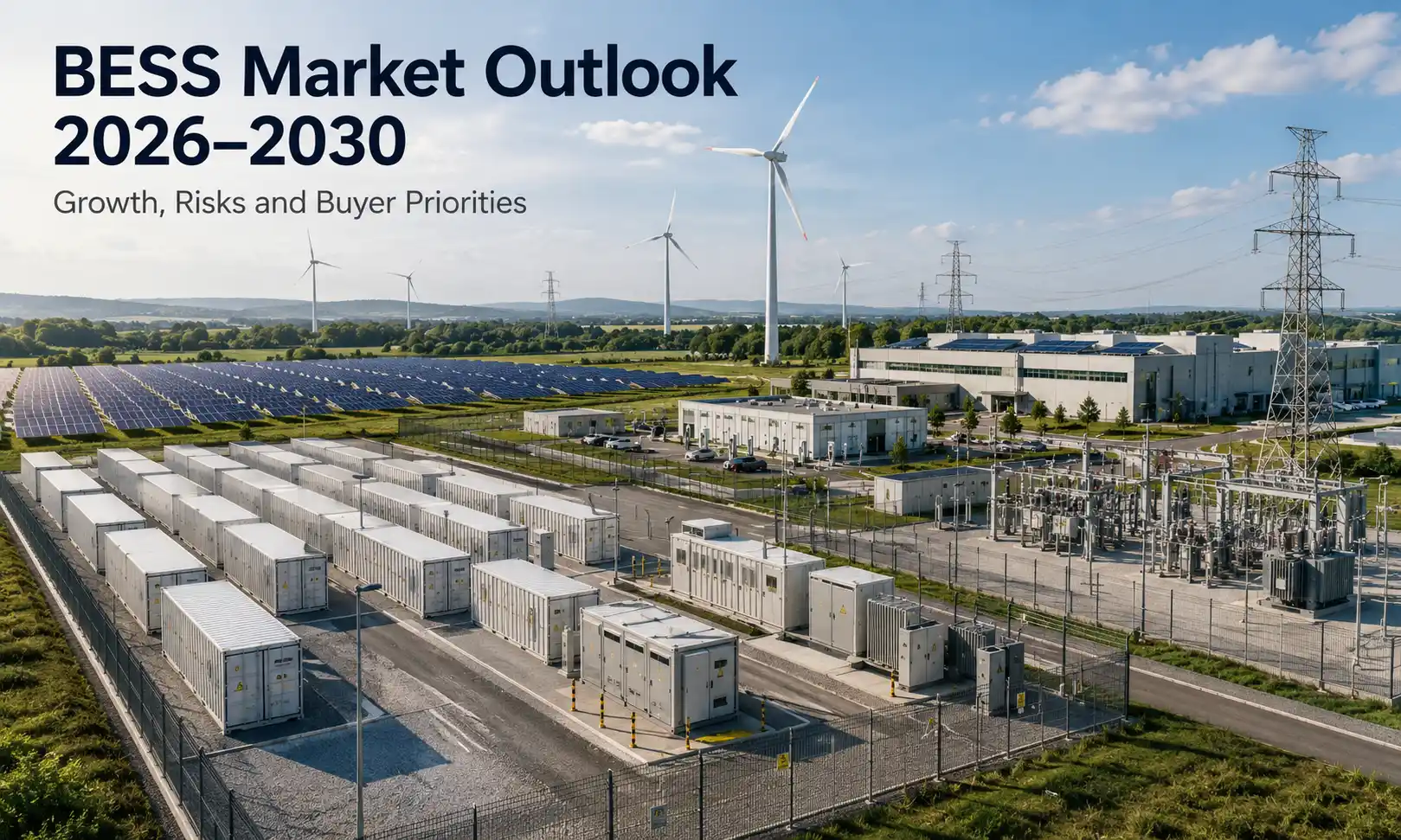 BESS Market Outlook 2026–2030: Returns & Risks