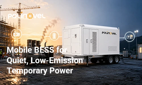 Mobile BESS for Quiet, Low Emission Temporary Power