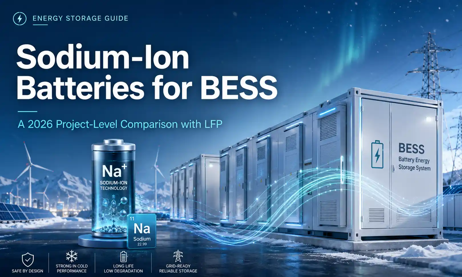 Sodium-Ion Battery Energy Storage in 2026: Pros, Cons & LFP Comparison