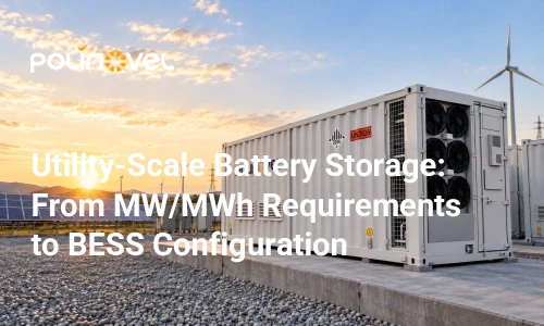Utility-Scale Battery Storage: From MW/MWh Requirements to BESS Configuration