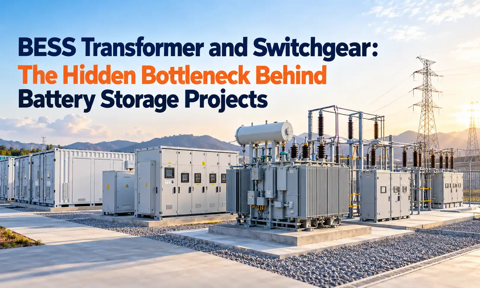 BESS Transformer & Switchgear: Sizing, Protection & Delays