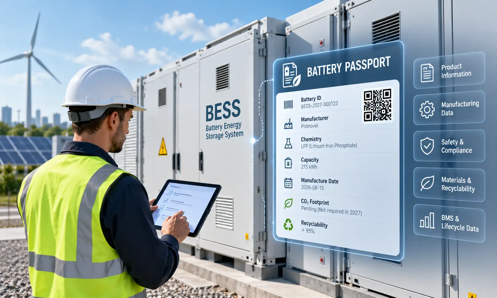 2027 EU Battery Passport for BESS: Essential Supplier Data Handover