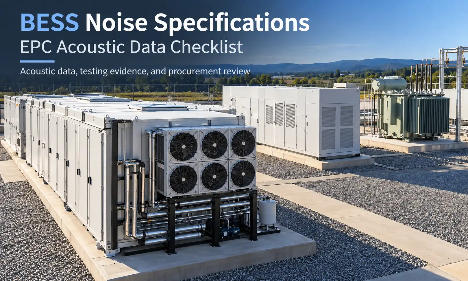 BESS Noise Specifications: 7 Data Checks EPCs Need