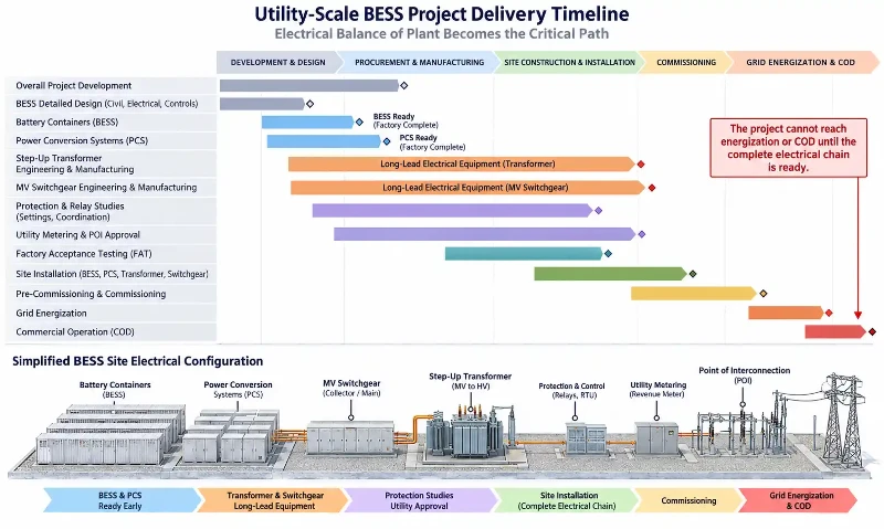 BESS electrical balance of plant BESS electrical balance of plant
