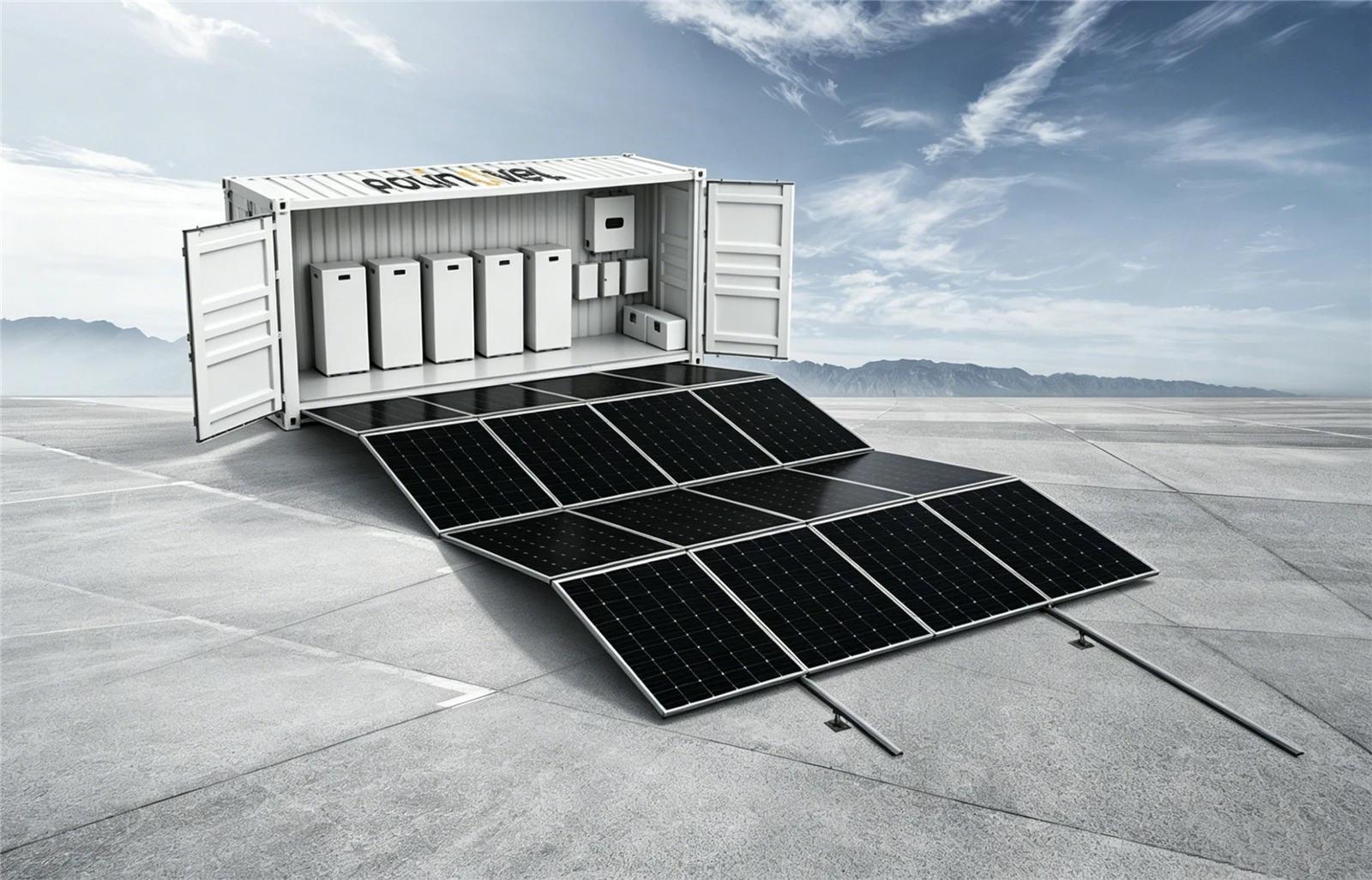 Foldable Solar Container System Foldable Solar Container System